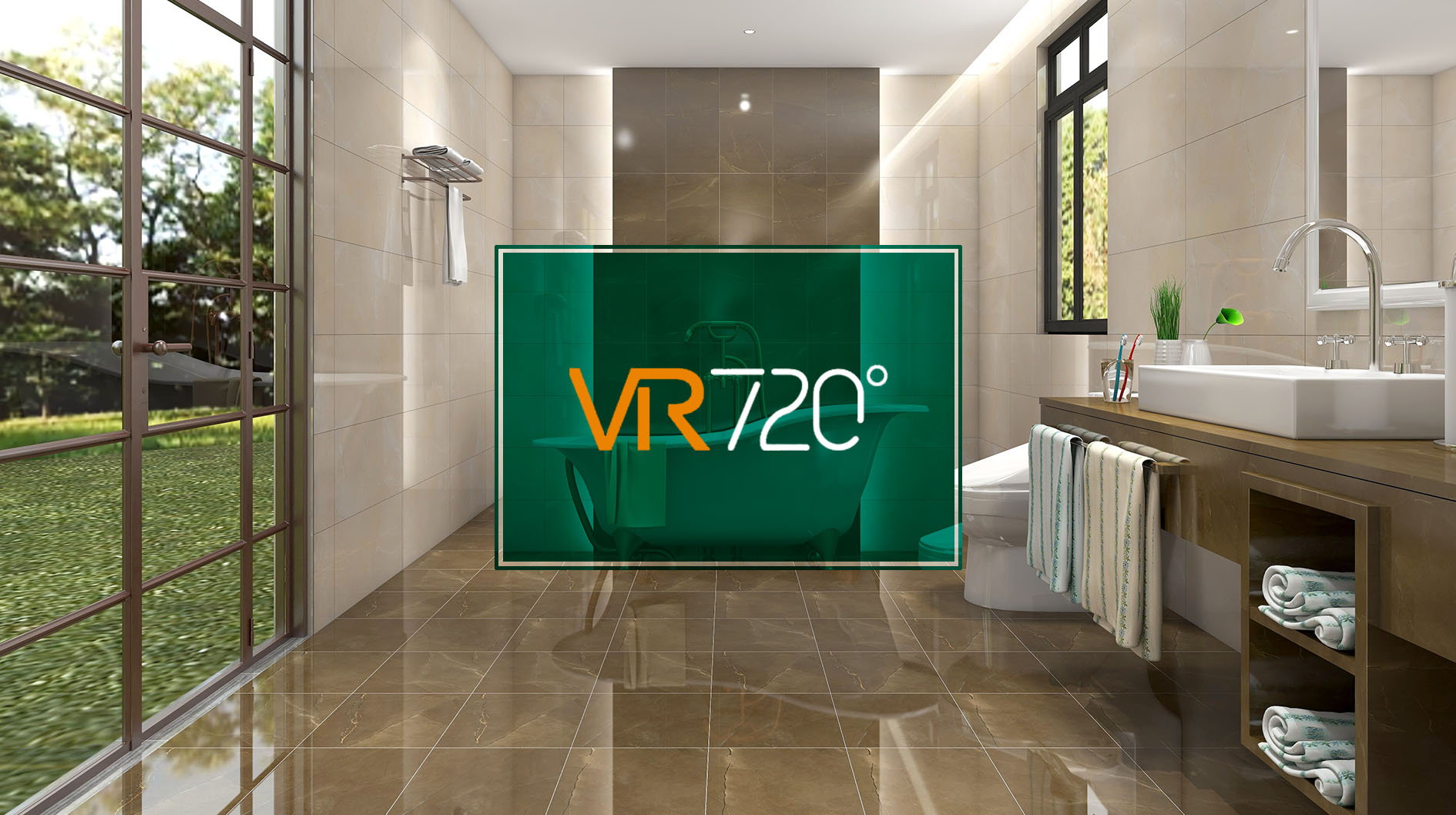 圣德保VR 720°全景 ∣ 新品大理石瓷片